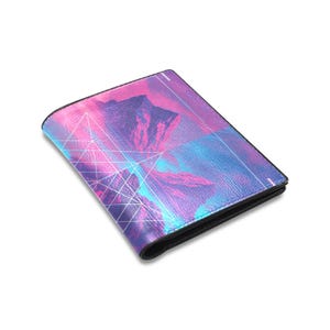Limitierte Bifold Brieftasche Steamwave Bifold Brieftasche Retro Bifold Brieftasche 90er Jahre Bifold Brieftasche Ästhetische Bifold Brieftasche
