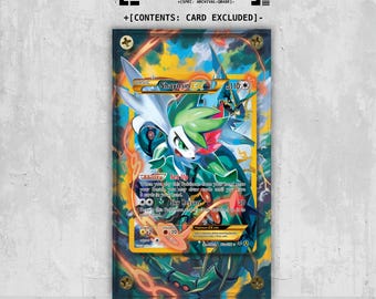Shaymin-EX (77a/108) Extended Art Display Case - Card not Included