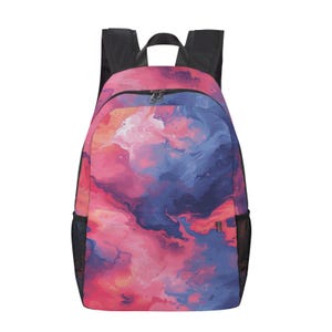 Vaporwave Backpack: 90s Retro Streetwear Backpack