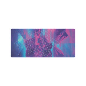 Alfombrilla de escritorio Liminal, alfombrilla de escritorio Vaporwave, alfombrilla de escritorio retro, alfombrilla de escritorio de los 90, alfombrilla de escritorio estética, alfombrilla de escritorio Synthwave, alfombrilla de escritorio vintage