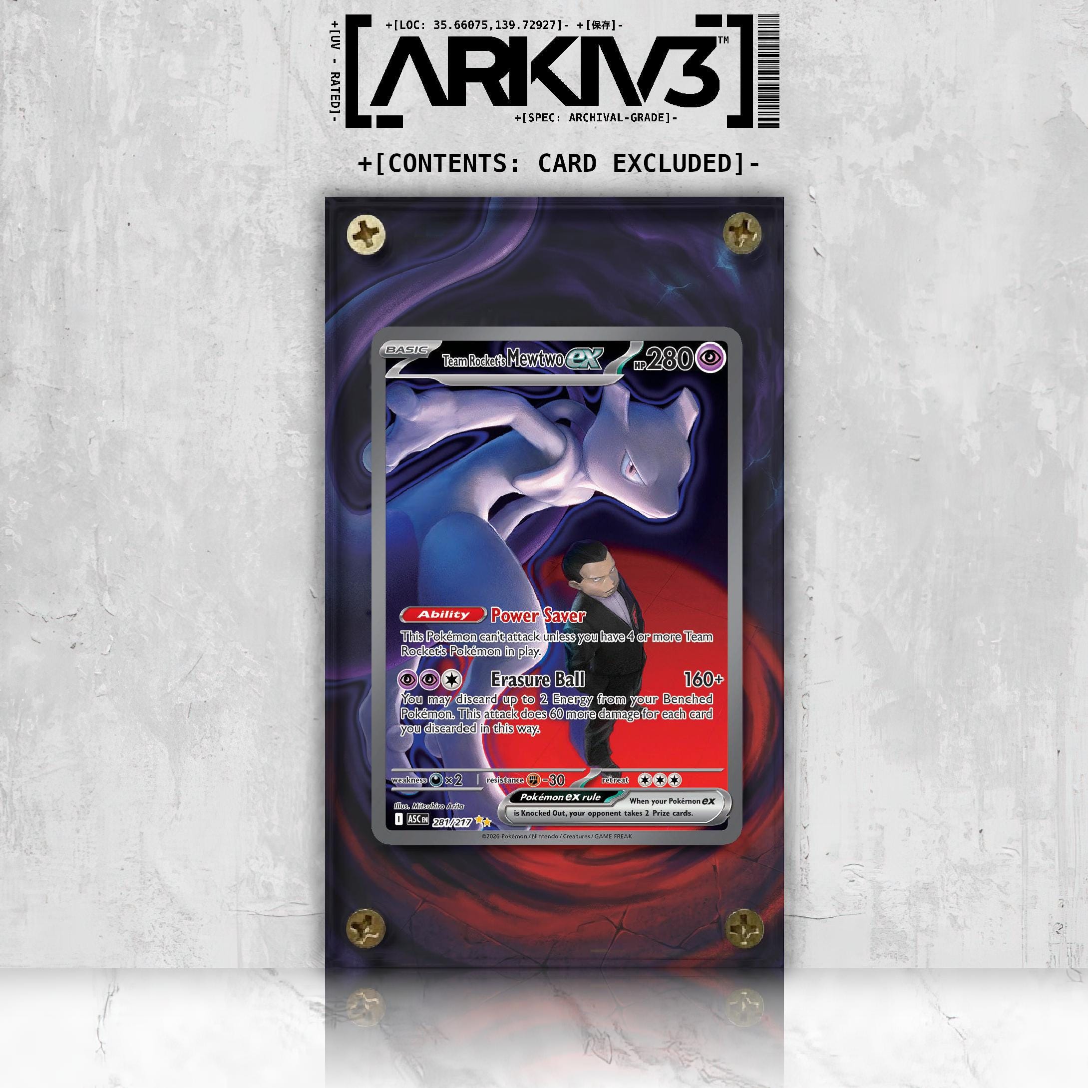 Mewtwo LV.42 ポケモンカード 11/146 英語版 【本店】【総代理店