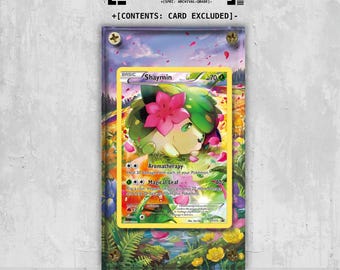 Shaymin (XY115) Promo Extended Art Display Case - Card NOT Included