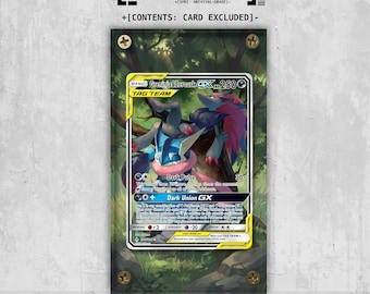 Greninja Ex SVP 132 - Pokémon Extended Artwork Display Case - Etsy