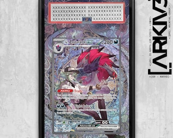 N's Zoroark ex (286/217) Special Illustration Rare Graded Extended Art Display Case - Card NOT Included