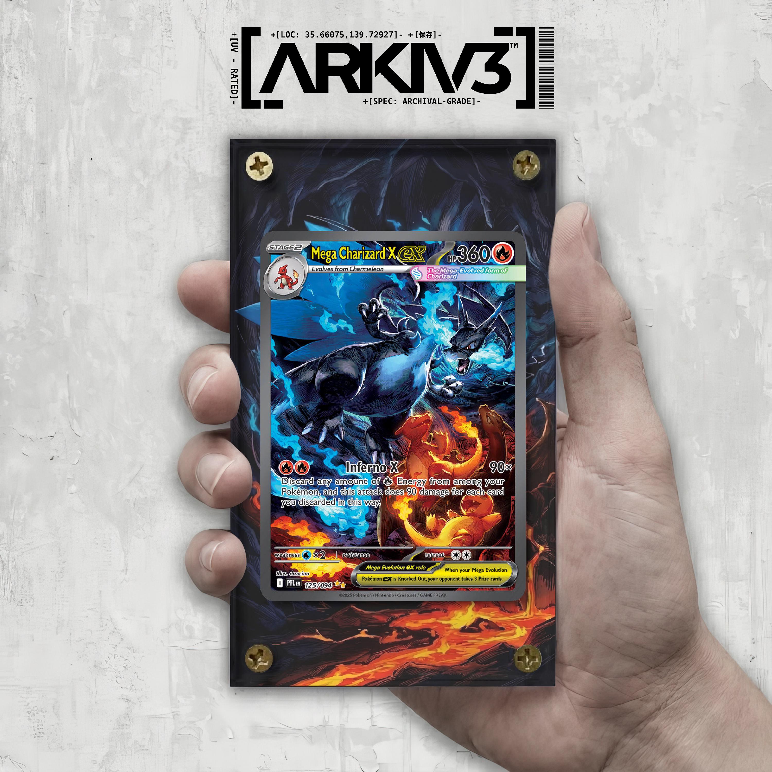 Mega Charizard X Ex (125/094) Special Illustration Rare Extended