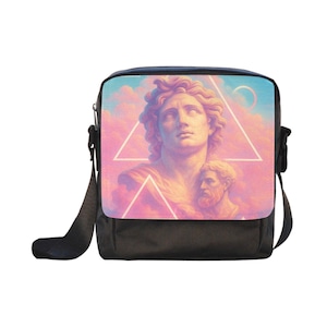 Apotheosis Crossbody Bag Vaporwave Crossbody Bag Retro Bag Aesthetic Crossbody Bag