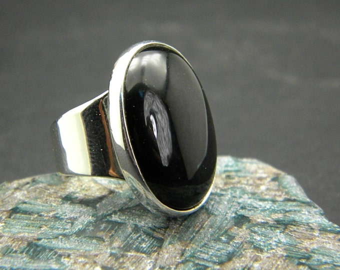 Black Stone Ring
