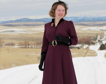 1950s winter dresses