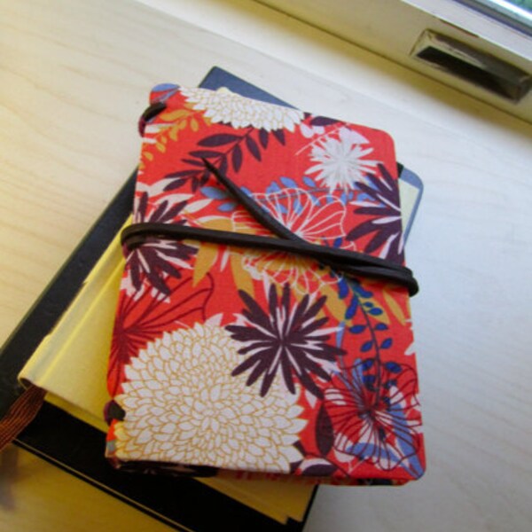 Handbound Journal w/Floral Patterned Covers