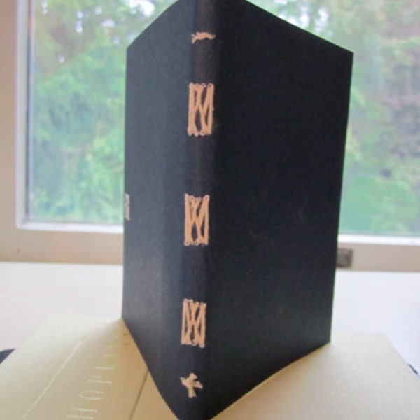 Blank Handbound Miniature Notebook