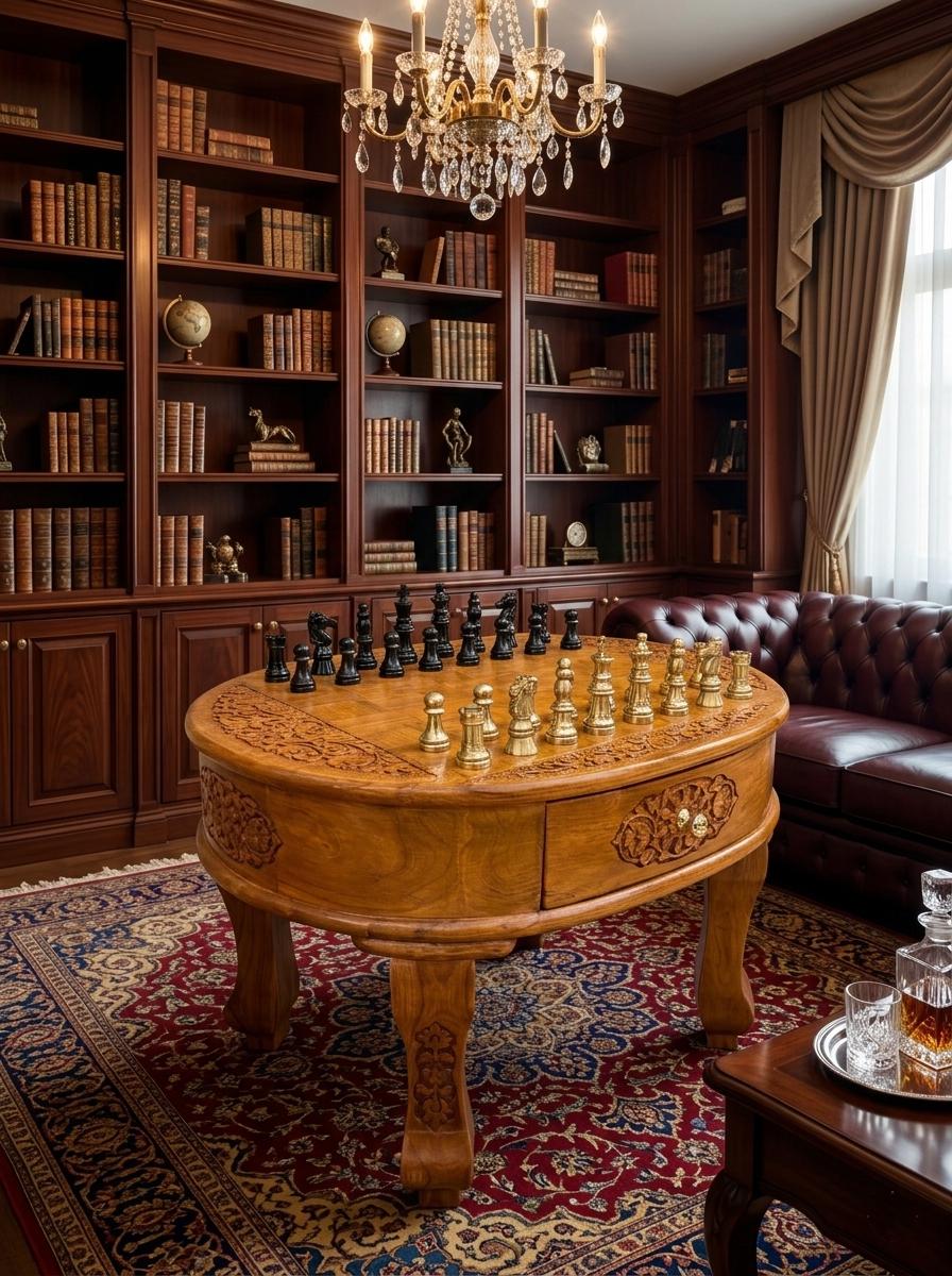 Chess side table - Etsy 日本