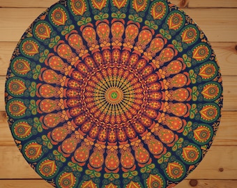 Mandala Tischdecke: Indischer Tapisserie, Strandüberwurf, Yoga Matte