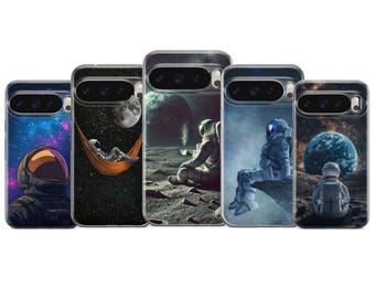Astronaut Handyhülle für Pixel 10 9 Pro XL 8A 7 6