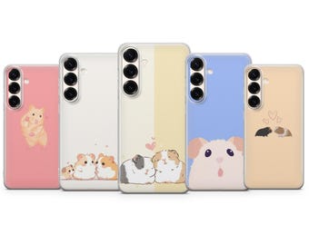Hamster Phone Case, Rodent Cover, Furball Design for Samsung S23 S22 S21 S24 S25 S26 Series