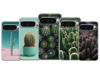 Cactus iPhone Case, Prickly Plant Phone Cover UV Print Cover For Pixel 10 9 Pro XL 8A 7 6
