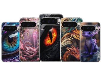 Dragon Eye Phone Case, Mythical Creature Cover For Pixel 10 9 Pro XL 8A 7 6