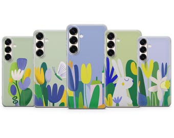 Matisse Floral Phone Case Aesthetic Abstract Flower Cover for Samsung S23 S22 S21 S24 S25 S26 Series