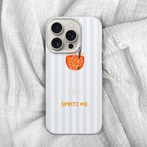 Aperol Phone Spritz Cocktail Cover For iPhone 17 16 15 14 13 12 Pro Max For Samsung s25 s24 s23 FE a56 a36 a16 For Pixel 7 8 9a Pro