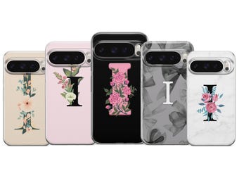 Personalisierte Anfang Telefon Fall Buchstabe I Abdeckung für Pixel 10 9 Pro XL 8A 7 6