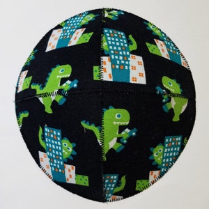 Godzilla Saucer Kippah Yarmulke City, Cars, Monster
