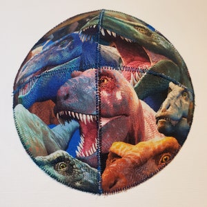 Tyrannosaurus Rex Dinosaurs Saucer Kippah Yarmulke T Rex