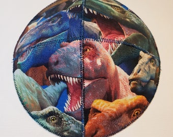 Tyrannosaurus Rex Dinosaurs Saucer Kippah Yarmulke T Rex