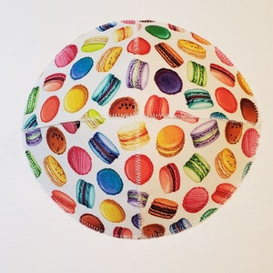 Macaroons Kippah Yarmulke Saucer Style Rainbow Cookies
