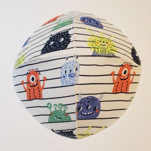 Adorable Monsters Saucer Kippah Yarmulke