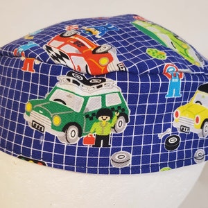Mini Cars Kippah Yarmulke Reversible Construction City Travel Vehicle