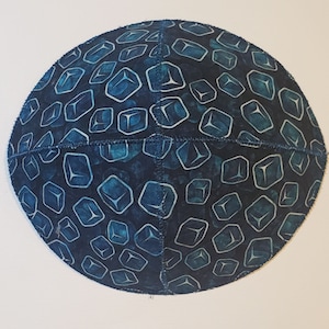 Ice Cubes Saucer Kippah Yarmulke