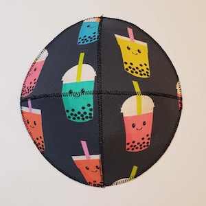 Boba Bubble Tea Kippah Yarmulke Novelty Kawaii