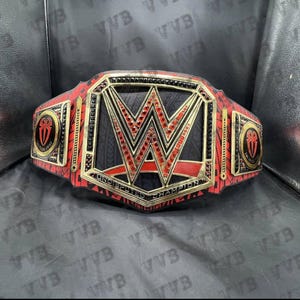 Roman Reigns Undisputed Championship Wrestling Belt – WWE Replica Title 6mm Diecast With Bag