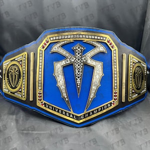 New Custom Roman Reigns Universal Championship Leather Belt