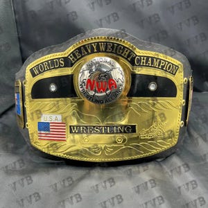 NWA Domed Globe World Heavyweight Championship Title Belt Replica 2mm