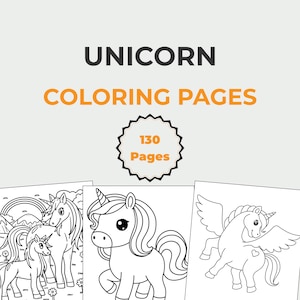 Cute Unicorn Coloring Pages | Unicorn Coloring Books | Unicorn Activities & Coloring Sheets | 130 Unicorn Printable Coloring Pages