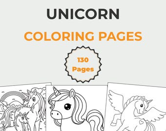 Cute Unicorn Coloring Pages | Unicorn Coloring Books | Unicorn Activities & Coloring Sheets | 130 Unicorn Printable Coloring Pages