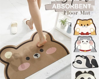 Bathroom Rug Bath Mats Cute Cartoon Owls Furry Owlets Non-Slip Absorption Area Rugs Mat Tub Rugs Thick Doormat Kitchen Bedroom Living Room Soft Durable Coral Feece 23.6x15.7in Bathroom Rug Bath Mats Cute Cartoon Owls Furry Owlets Non-Slip Absorption Area Rugs Mat Tub Rugs Thick Doormat Kitchen Bedroom Living Room Soft Durable Coral Feece 23.6x15.7in