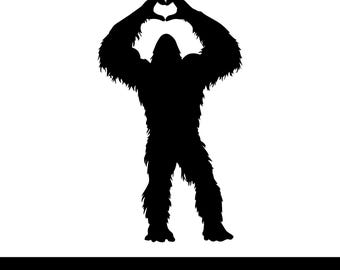 Bigfoot Svg