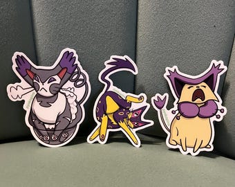 Pyokomon Cats 3 sticker pack