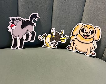 Pyokomon Dogs 3 sticker pack