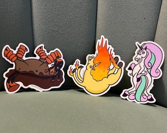 Pyokomon Horses 3 sticker pack