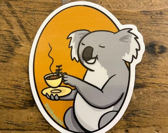 Koala-tea Time sticker