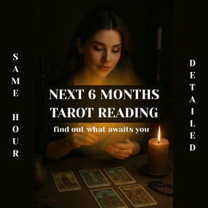 Tarot Reading For The Next 6 Months/ Blind Tarot Reading/ Love Tarot Reading/ Career Tarot Reading/ Same Hour/ Prediction Tarot Reading
