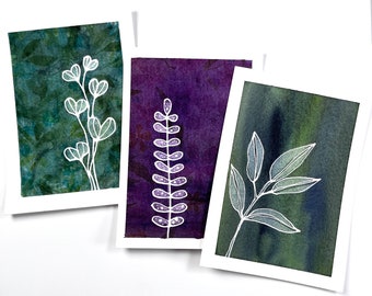 Botanical Stencils by Karen Elaine