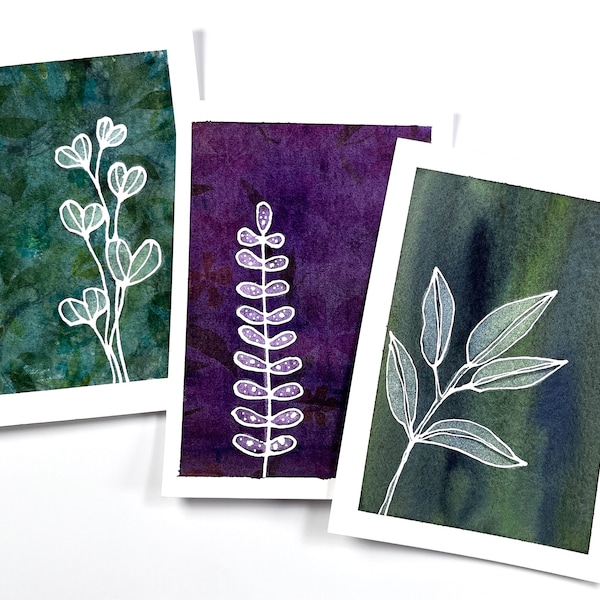 Botanical Stencils by Karen Elaine