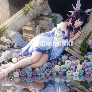 Benutzerdefinierte Größe Columbina Cosplay Kostüm