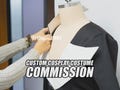 Customized costume commission, Custom Size Cosplay Costume product logo