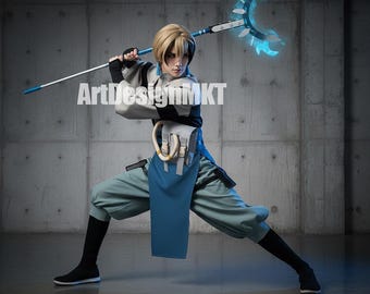 Kundenspezifische Größe Zanka Cosplay Kostüm - Cosplay Full Set