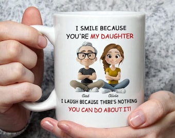 Tochter Tochter - Personalisierte Custom Kaffeetasse