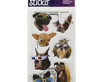 Sticko Classic Funny Dogs Stickers